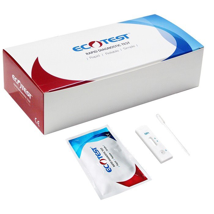 131 Ecotest Opiates 2000 ngml Rapid Test OPI-U23-40